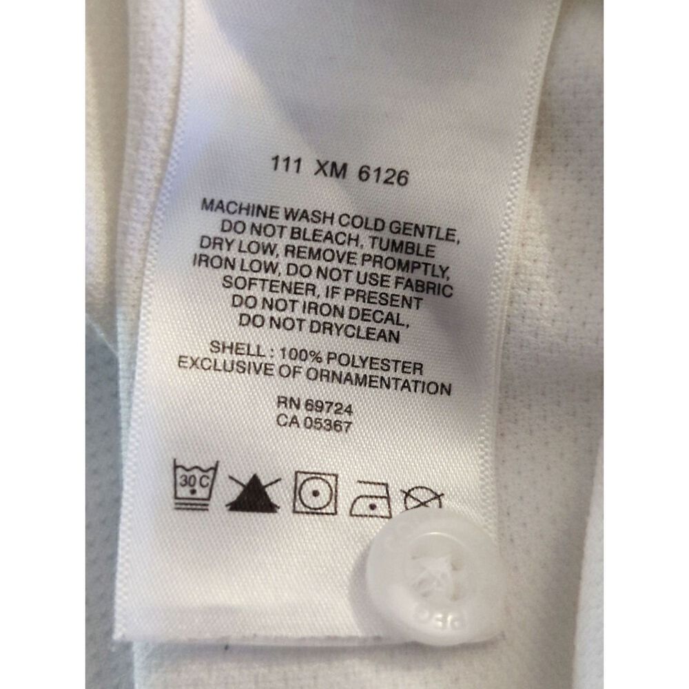 Columbia PFG Alabama Men's White Polo Shirt XL Casual Outdoor - Picture 7 of 9